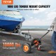 Buy Tow Truck Load 454kg Carbon Steel Tow Truck Adjustable Height 48-65cm Ball 50.8mm Tires 40.6cm Universal Wheel for Moving Car Trailers Motorhomes