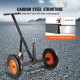 Buy Tow Truck Load 454kg Carbon Steel Tow Truck Adjustable Height 48-65cm Ball 50.8mm Tires 40.6cm Universal Wheel for Moving Car Trailers Motorhomes