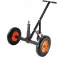 Buy Tow Truck Load 454kg Carbon Steel Tow Truck Adjustable Height 48-65cm Ball 50.8mm Tires 40.6cm Universal Wheel for Moving Car Trailers Motorhomes