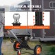 Buy Tow Truck Load 680.4kg 2 in 1 Adjustable Tow Truck Adjustable Height 60-90cm Ball 50.8mm Tires 40.6cm Universal Wheel for Car Trailer Motorhomes