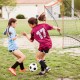 Comprar Portería de Fútbol Portátil para Adultos y Niños 378 x 195 cm Porterías de Fútbol con Bolsa de Transporte, Marco de Fibra de Vidrio y Red de PE para Entrenamiento en Patio, Jardín, Estadio