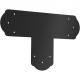 Buy Flat T Shape Repair Plate 45 x 29 cm Carbon Steel Flat Corner Brackets Joint Bracket 8 Pieces Angle Bracket Powder Coat Finish for Tables Screens Windows