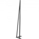 Buy Carbon Steel Table Legs, 16 Inch Height Table Leg Set, Furniture Legs with 4 Rubber Feet, 100kg Load Capacity Table Legs for Side Tables