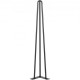 Buy Carbon Steel Table Legs, 16 Inch Height Table Leg Set, Furniture Legs with 4 Rubber Feet, 100kg Load Capacity Table Legs for Side Tables