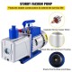 Buy Refrigerant Vacuum Pump 10 CFM 2 Stage 1HP Refrigeration Tools Air Conditioner Speed 2000 r/min Capacity 600ml Refrigeration Vacuum Pump for Vacuum Packaging