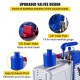 Buy Refrigerant Vacuum Pump 10 CFM 2 Stage 1HP Refrigeration Tools Air Conditioner Speed 2000 r/min Capacity 600ml Refrigeration Vacuum Pump for Vacuum Packaging