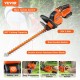 Buy 20V Battery Hedge Trimmer Cordless Hedge Trimmer Double-Edged Steel Blade 45.7cm Electric Hedge Trimmer Branches with Quick Charger Protective Blade Cover 180° Rotating Head