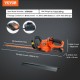 Buy 20V Battery Hedge Trimmer Cordless Hedge Trimmer Double-Edged Steel Blade 45.7cm Electric Hedge Trimmer Branches with Quick Charger Protective Blade Cover 180° Rotating Head