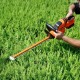 Buy 20V Battery Hedge Trimmer Cordless Hedge Trimmer Double-Edged Steel Blade 45.7cm Electric Hedge Trimmer Branches with Quick Charger Protective Blade Cover 180° Rotating Head