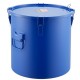 Comprar Recolector de grasa y aceite usado 30L, Tambor de recolección de aceite para freidora de acero al carbono, Recipiente para aceite con tapa, Pinzas de bloqueo, Bolsa de filtro para cocina, Azul