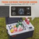 Buy 20L Portable Electric Refrigerator Car Fridge 12/24V DC 100-240V AC Single Zone Car Refrigerator 0.6kW.h -20°C to 10°C Adjustable Freezer for Truck Boat Camping