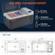 Buy 20L Portable Electric Refrigerator Car Fridge 12/24V DC 100-240V AC Single Zone Car Refrigerator 0.6kW.h -20°C to 10°C Adjustable Freezer for Truck Boat Camping