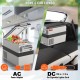 Comprar Refrigerador para Auto Refrigerador para Auto de 12 Voltios Congelador Portátil de Doble Zona de 42 L Rango Ajustable de -4~50 ℉ Enfriador de Compresor de 12/24 V CC y 100-240 V CA para Camping