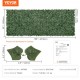 Comprar Pantalla de cerca de privacidad de hoja de hiedra artificial artificial de 59 "x 158" con respaldo de tela de malla