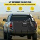 Comprar Almohadilla de Puerta Trasera 54" Almohadilla del Portón Trasero con 5 Correa de Bicis 2 Bolsillos Almohadilla Protectora para Puerta Trasera para Camionetas de Sierra, Silverado, F150, Ram 1500