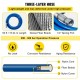 Buy Airless Paint Sprayer Hose Kit 2900 - 4350psi Airless Paint Sprayer Hose Nylon Fiber and Aluminum Airless Gun and Hose Kit 7/8inch Thread