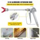 Buy Airless Paint Sprayer Hose Kit 2900 - 4350psi Airless Paint Sprayer Hose Nylon Fiber and Aluminum Airless Gun and Hose Kit 7/8inch Thread