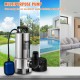 Buy Submersible Sewage Pump 1300W 1.75HP Submersible Water Pump Max Flow 333.3L/min Dirty Water Pump Max Lift 11m for Pumping Water from Pools, Basements, Ponds