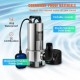 Buy Submersible Sewage Pump 1300W 1.75HP Submersible Water Pump Max Flow 333.3L/min Dirty Water Pump Max Lift 11m for Pumping Water from Pools, Basements, Ponds