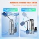 Buy Submersible Sewage Pump 1300W 1.75HP Submersible Water Pump Max Flow 333.3L/min Dirty Water Pump Max Lift 11m for Pumping Water from Pools, Basements, Ponds