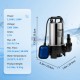 Buy Submersible Sewage Pump 1100W 1.75HP Submersible Water Pump Max Flow 333.3L/min Dirty Water Pump Max Water Lift