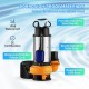 Koop Afvalwaterdompelpomp 2200 W 3 pk dompelpomp Maximale stroom van 1000 l/min Vuilwaterpomp Maximale hefhoogte van 18 m voor het verpompen van water uit zwembaden, kelders, vijvers