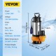 Buy Submersible Sewage Pump 2200W 3HP Submersible Water Pump Max Flow 1000L/min Dirty Water Pump Max Lift 18m for Pumping Water from Pools, Basements, Ponds