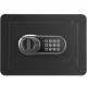 Buy 14L Digital Safe Box Security Safe Box 2 Types of Unlock Password and Keys Anti-Theft Steel Structure Anti-Theft with Alarm for Home Silver Jewelry, 350 x 250 x 250 mm