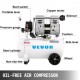 Kaufen Sie Luftkompressor Ultra-leiser pneumatischer Kompressor 25L Ultra-leiser Luftkompressor 750W Silent-Tank-Luftkompressor