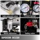 Koop Luchtcompressor Ultrastille pneumatische compressor 25L Ultrastille luchtcompressor 750W stille tankluchtcompressor