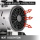 Koop Luchtcompressor Ultrastille pneumatische compressor 25L Ultrastille luchtcompressor 750W stille tankluchtcompressor