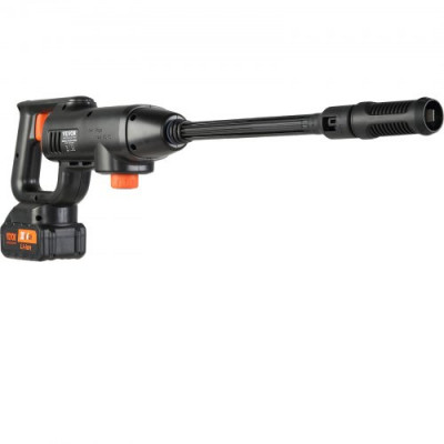 VEVOR Lavadora de alta presión con batería inalámbrica de 21 V, limpiador portátil de alta potencia, 580 PSI, 40 bar, lavadora eléctrica, 4 L/min, cargador de batería de 4,0 Ah, para limpieza de patio