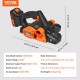 Buy Electric Cordless Planer Width 82.55mm Hand Planer for Wood Depth 2mm 16000rpm with Battery HSS Blade Double-sided Dust Outlet for Planing, Smoothing Wooden Surfaces