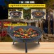 Buy Fire Pit Black Painted Carbon Steel Large Fire Pit 18.5kg 40.5cm Height 2.3mm Thickness Outdoor Fire Pit Bowl for Gardens, Patios, Parks, Backyards, Porches