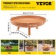 Buy Fire Pit Brown Painted Carbon Steel Large Brazier 13kg 28cm Height 2.3mm Thickness Outdoor Fire Pit Bowl for Gardens, Patios, Parks, Backyards, Porches