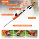 Buy 20V Battery Hedge Trimmer Cordless Hedge Trimmer Double-Edged Steel Blade 18" Telescopic Pole 73-94" Electric Hedge Trimmer with Quick Charger for Tall Plants