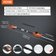 Buy 20V Battery Hedge Trimmer Cordless Hedge Trimmer Double-Edged Steel Blade 18" Telescopic Pole 73-94" Electric Hedge Trimmer with Quick Charger for Tall Plants