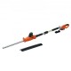 Buy 20V Battery Hedge Trimmer Cordless Hedge Trimmer Double-Edged Steel Blade 18" Telescopic Pole 73-94" Electric Hedge Trimmer with Quick Charger for Tall Plants