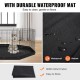 Buy Dog Playpen 8 Panels Foldable Metal Dog Exercise Pen with Bottom Pad 24" H