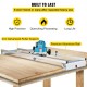 Comprar Router Sled Slab Jig 60" con función de bloqueo portátil para aplanar madera