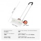 Buy Wheeled Snow Shovel 37" Snow Plow for Driveway ABS Snow Pusher