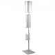 Buy Hydroalcoholic Gel Stand Dispenser, 1,400-1,600 mm Disinfectant Gel Dispenser Stand with A4 Label 1,000 ml Contactless Gel Dispenser Disinfectant Gel Stand Office