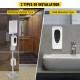 Buy Hydroalcoholic Gel Stand Dispenser, 1,400-1,600 mm Disinfectant Gel Dispenser Stand with A4 Label 1,000 ml Contactless Gel Dispenser Disinfectant Gel Stand Office