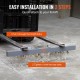 Buy Magnetic Broom Hanging for Forklift 47.6kg Magnetic Force Magnetic Sweeper 1830x77x200mm Anti-Rust Magnetic Picker for Scrap Metal Workshop Garage Yard