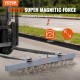 Buy Magnetic Sweeper Suspended for Forklift Force 54.5 kg Magnetic Sweeper 2130 x 77 x 200 mm Anti-Rust Magnetic Sweeper for Metal Objects Scrap Metal Workshop Garage