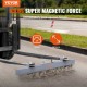 Buy Magnetic Sweeper Suspended for Forklift Force 42.2 kg Magnetic Sweeper 1520 x 77 x 200 mm Anti-Rust Magnetic Sweeper for Metal Objects Scrap Metal Workshop Garage