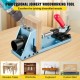 Buy Light Blue Pocket Hole Jig Drilling Jig 2.4kg 2 in 1 Pocket Hole Jig Set Metric and Imperial System with 2 Chip Extraction Holes