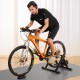 VEVOR Soporte de Entrenamiento para Bicicleta Entrenador de Bicicleta Magnético Estacionario para Ruedas de 66-74 cm Motor de Volante con Reducción de Ruido Palanca de Liberación Rápida Ejercicio