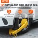 Buy Car Wheel Lock Anti-Theft Wheel Lock 16-38cm Heavy Duty Q235 Steel 30cm Suction Cup 2 Keys Wheel Locking Device for Vehicles Caravans Trucks Motorcycles