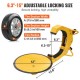 Buy Car Wheel Lock Anti-Theft Wheel Lock 16-38cm Heavy Duty Q235 Steel 30cm Suction Cup 2 Keys Wheel Locking Device for Vehicles Caravans Trucks Motorcycles